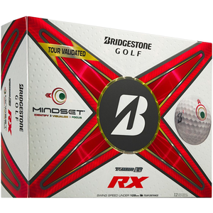 Bridgestone Balles de golf Tour B RX MindSet, blanc