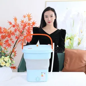 Machine à laver pliable de 12 litres - Design compact, stérilisation à... pas cher