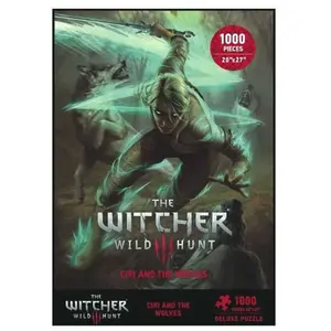 Dark Horse De Ciri Et Des Loups Le Puzzle The Witcher 1000 Pièces