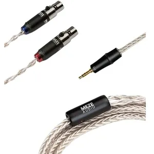 Câble asymétrique Meze audio mini XLR a 3,5 mm Argent