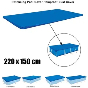 Bâche de piscine rectangulaire - Couverture De Piscine Rectangulaire -... pas cher
