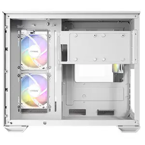 Comparateur de prix : Antec CX600M Trio ARGB White Mini Tower Transparent, Blanc 0-761345-10...
