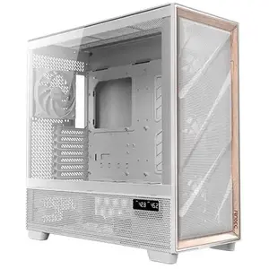 Comparateur de prix : Antec FLUX PRO White EUV Full Tower Blanc, Bois