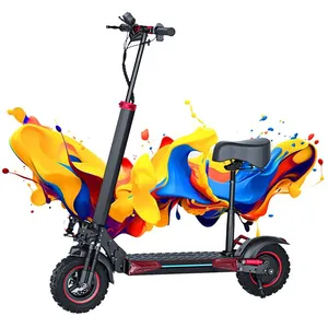 Trottinette Électrique Pliable Frein E-J11 MAX-Autonomie 50 kmMoteur 3...Vendu parcdiscount