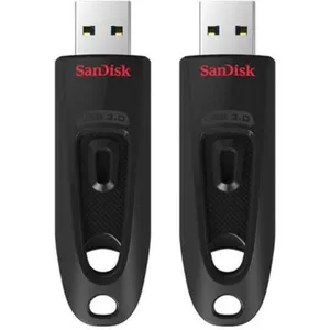 Lot de 2 Clé USB SANDISK Ultra 128 Go 128GB 128g USB 3.0 jusqu'à 130Mo... pas cher