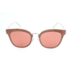 Lunettes de soleil - Jimmy Choo - Nile-S - Marron - Verres bruns - Style chic pas cher