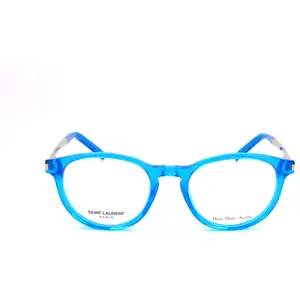 Lunettes de vue Yves Saint Laurent SL25 -GII Bleu transparent - Argent pas cher