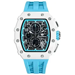 Montre Homme Tsar Bomba Elemantal series - TB8204B02 Bracelet Silicone... pas cher
