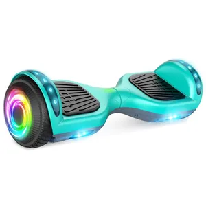 SISIGAD Hoverboard 6.5" Enfant avec Bluetooth LED - Vert pas cher