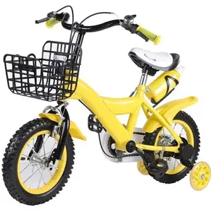OUKANING Vélo pour enfants jaune 12 pouces vélo pour enfants garçons filles roue de vélo pour enfantsVendu parcdiscount