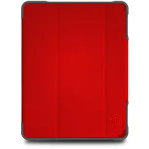 Comparateur de prix : STM Goods Dux Plus Duo Étui pour iPad 7e/8e/9e génération Rouge