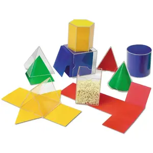 Learning Resources Formes géométriques dépliables originales pas cher