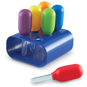 Learning resources Compte-gouttes géants avec support Primary Science pas cher