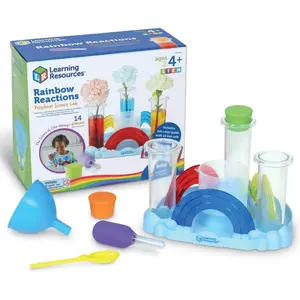 Learning Resources Coffret Laboratoire scientifique : Rainbow Reactions