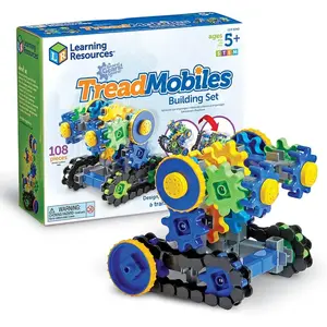 Learning Resources Véhicules à chaînes Gears Gears Gears, STEM, jeu de... pas cher