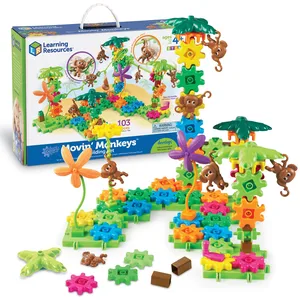 Learning Resources Jeu de Construction Gears Gears Gears Les singes en Folie pas cher