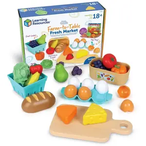 Learning Resources Aliments pour dînette : de la ferme à l'assiette