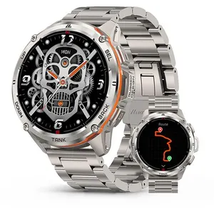Comparateur de prix : Montre connectée Homme Kospet Tank T3 Ultra Argent GPS 470mAh 5ATM Bracelet connectée