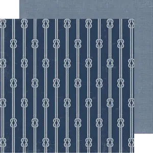 Heidi Swapp Set Sail Papier imprimé Rope Knots