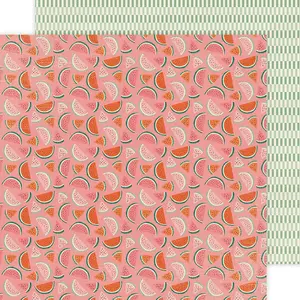 American Crafts Flower Child Papier imprimé Mellow MellonVendu parscrapmalin
