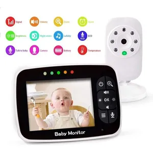 Babyphone Caméra Vidéo Bébé Moniteur - JASENX - 3.5 Inches LCD - Visio...Vendu parcdiscount