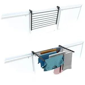 Foxydry Duo 82 - Etendoir à linge pliant Anthracite pas cher