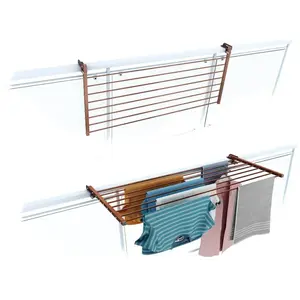 Foxydry Duo 118 - Etendoir à linge pliant Corten pas cher