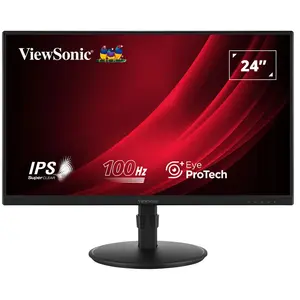 ViewSonic VA2408-HDJ Moniteur Ergonomique IPS Full HD 100 Hz 24 Pouces pas cher