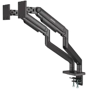 Comparateur de prix : Manhattan 462587 support d'écran plat pour bureau 114,3 cm (45") Noir