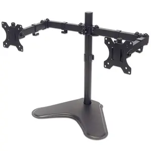 Comparateur de prix : Manhattan 461559 support d'écran plat pour bureau 81,3 cm (32") Noir