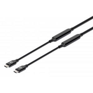Comparateur de prix : Manhattan 355971 câble USB USB 3.2 Gen 2 (3.1 Gen 2) 5 m USB C Noir