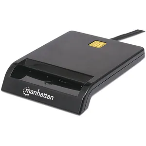 Manhattan 102049 intérieur usb 2.0 noir lecteur de cartes à puce pas cher
