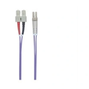 Comparateur de prix : Ic intracom Intellinet Fiber Optic Patch Cable, OM4, LC/SC, 5m, Violet, Duplex, Multimode, 50/125 µm, LSZH, Fibre, Lifetime Warranty, Polybag - Cordon de
