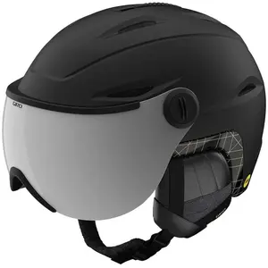 Casque Giro Essence MIPS noir mat avec verre VIVID argent femme - S pas cher