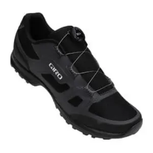 Giro Chaussures de Cyclisme Gauge Boa Noir/Gris Foncé Taille 44 SPD pas cher