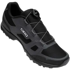 Giro Chaussures de Cyclisme Gauge Boa Noir/Gris Foncé Taille 46 SPD pas cher