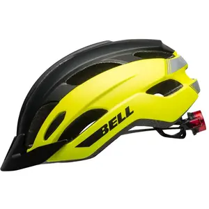 BELL Trace LED Casques de vélo pour Hommes, Noir/Mat, L pas cher