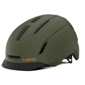 Giro Caden Casques de vélo Unisexe-Adulte, Mat Trail Green 22, m