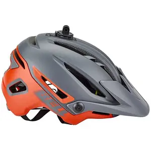 Bell Bike Sixer Casques de vélo Adulte Unisexe, Gris Mat/Rouge, m