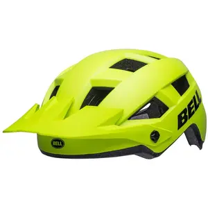 Casque Bell Spark 2 JR jaune néon enfant pas cher