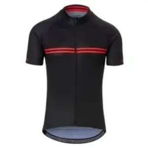 Comparateur de prix : Giro Maillot de Cyclisme Estival Chrono Sport Noir Taille L avec Ventilation Optimale