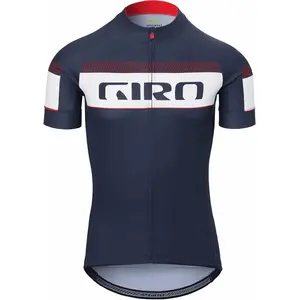 Giro Maillot de Cyclisme Estival Chrono Sport Bleu/Rouge XL avec Poches et ZipVendu paramazon