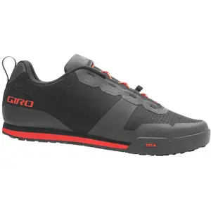 Giro Chaussures Tracker Fastlace Noir/Rouge Taille 47 avec Excellent Grip pas cher