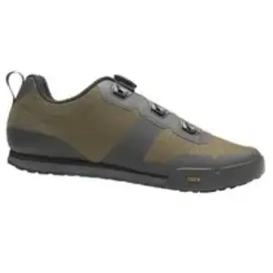 Chaussures vtt giro tracker boa vert gris pas cher