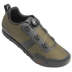 Chaussures vtt giro tracker boa vert gris pas cher