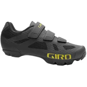 Giro Homme Ranger Chaussure de Cyclisme de Montagne, Black Cascade Green, 39 EU pas cher