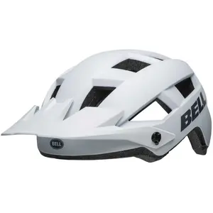 BELL Casque Spark 2 Blanc Mat avec Visière Réglable, Taille 50-57 cm pas cher