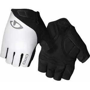 Giro Gants de Cyclisme Courts Été Jag Blancs XXL avec Rembourrage EVA pas cher