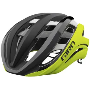 Comparateur de prix : Giro Aether Mips - Casque vélo Mat Black Fd / Hi Yellow 51-55 cm