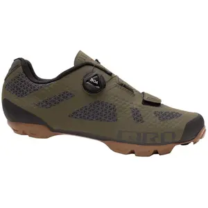 Giro Chaussures Rincon de Cyclisme Vert Olive/Noir avec Semelle en Carbone - Taille 43 pas cher